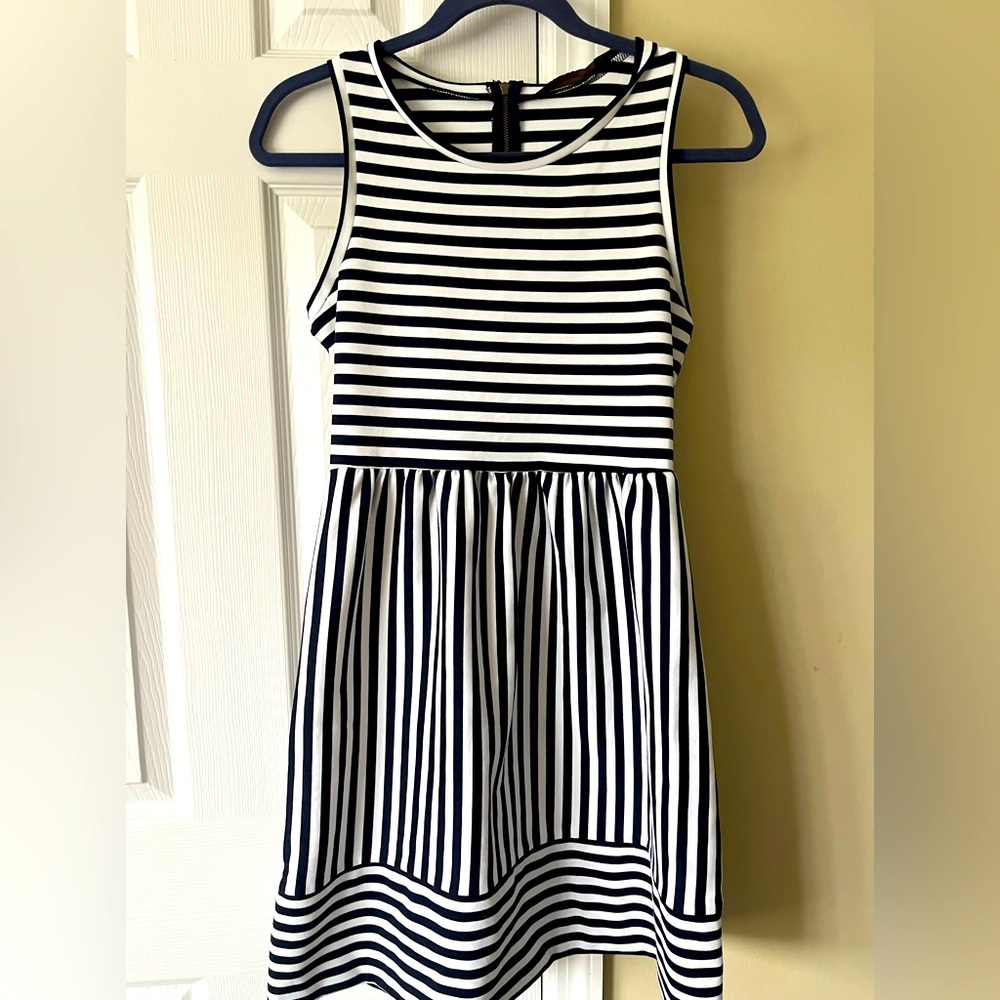 Outback Red Navy & White Dress